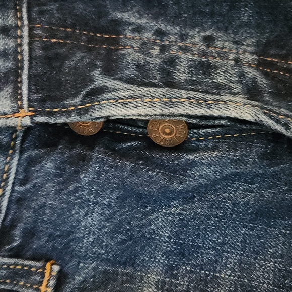 Men's Hollister button fly jeans. - Picture 2 of 5